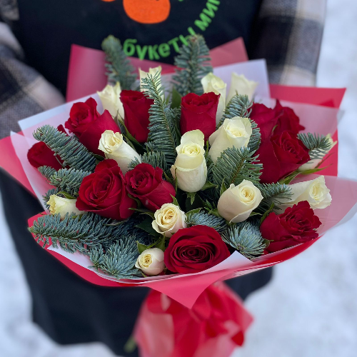 Букет "Снежная королева"